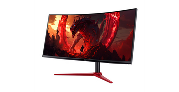 Acer 34" XZ342CU Vbmiiphx Curved Gaming Monitor